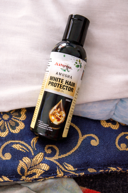 White Hair Protect Oil