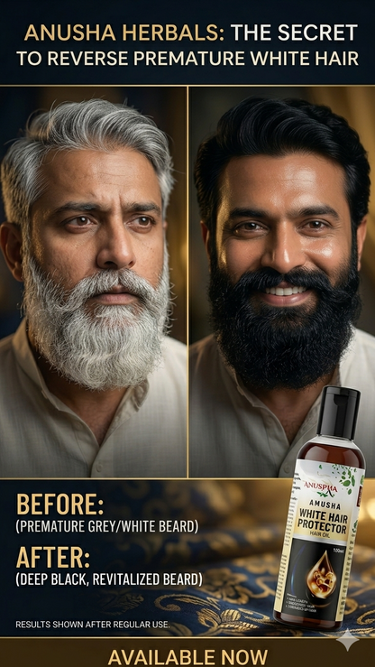 White Hair Protect Oil